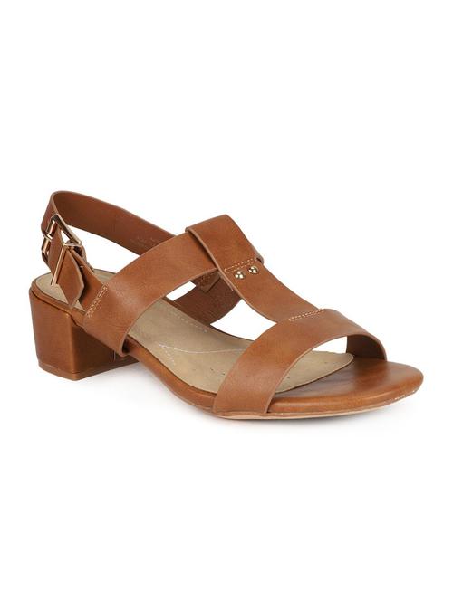 brown back strap sandals - 16671844 - Very Small Image - 1