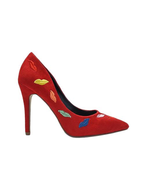 red slip on pumps - 16695621 - Very Small Image - 1