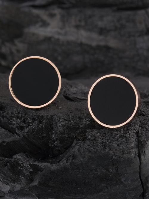 black metal studs earring - 16708522 - Very Small Image - 1