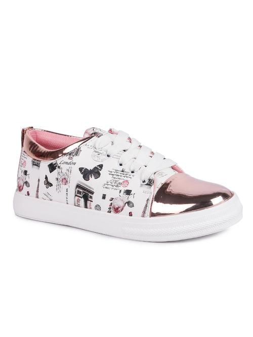white lace-up sneakers - 16757101 - Very Small Image - 1