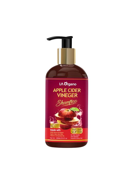 apple cider vineger hair shampoo with organic,apple cider,aloe vera,vit e,essential oil (no sulphate & paraben), for men & women - 16767994 - Very Small Image - 1