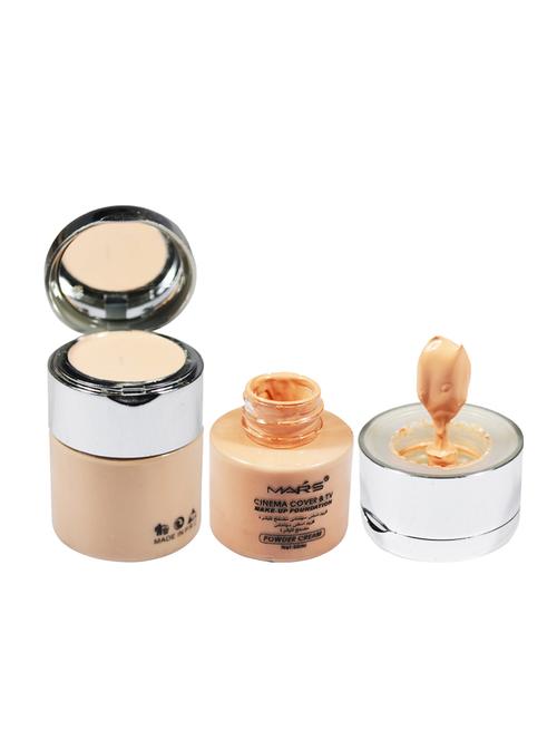 mars cinema cover & tv make-up 02 foundation (powder cream) 50ml - 16822848 - Very Small Image - 1