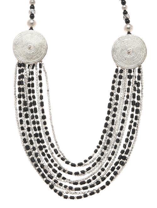 multi colored metal long necklace - 16829877 - Very Small Image - 1