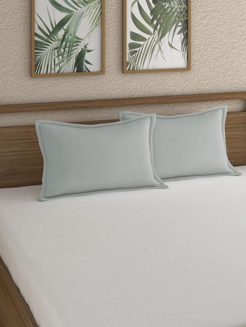 long staple cotton satin pillow cover - 16904053 - Very Small Image - 1