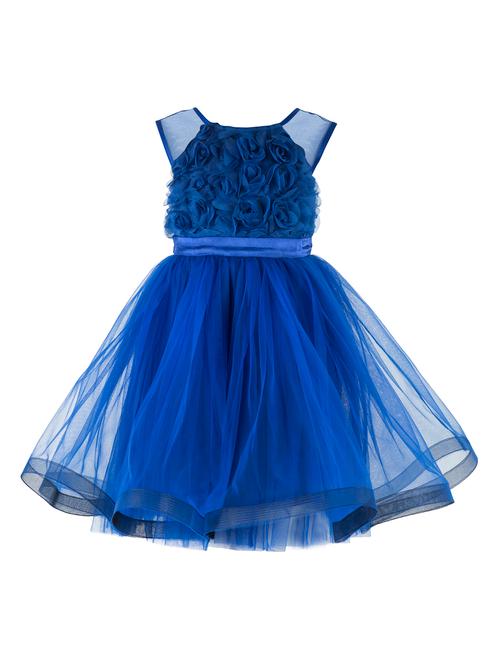 blue net frock - 16917081 - Very Small Image - 1