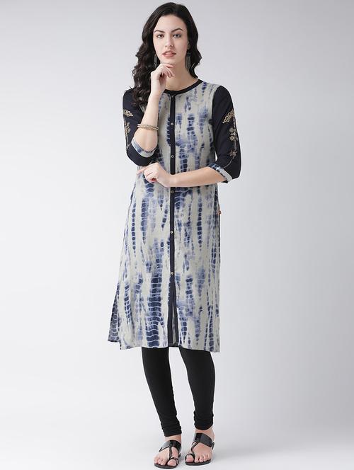 women's straight kurta - 16926234 - Very Small Image - 1