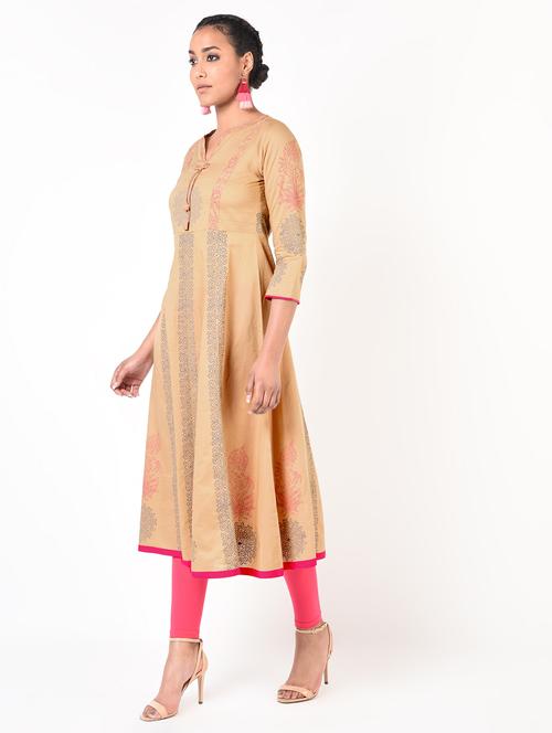 women's flared kurta - 16951341 - Very Small Image - 1
