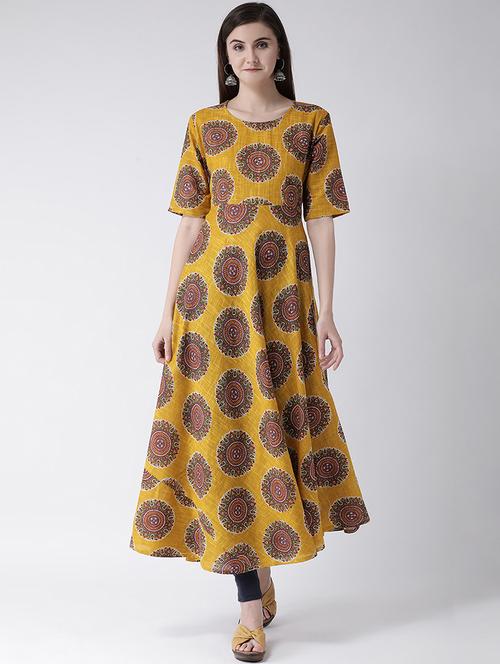 women's flared kurta - 16955469 - Very Small Image - 1