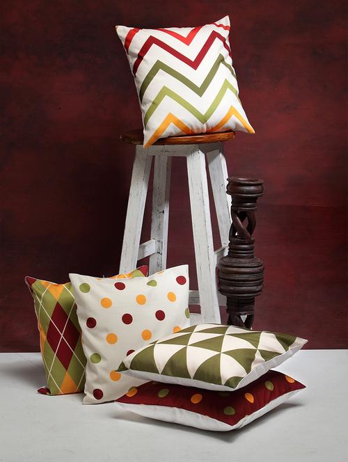 polyester cushion covers (set of 5) - 17167674 - Very Small Image - 1