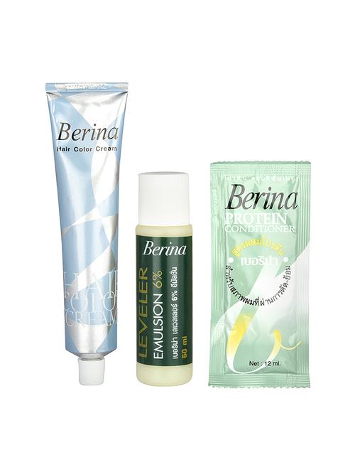 berina a26 natural brown hair color cream 60gm pack of 2 - 17184427 - Very Small Image - 1