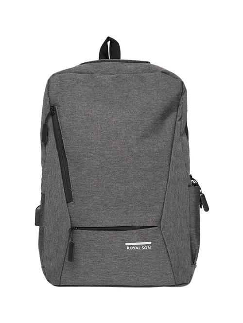 grey solid laptopbag - 17235126 - Very Small Image - 1