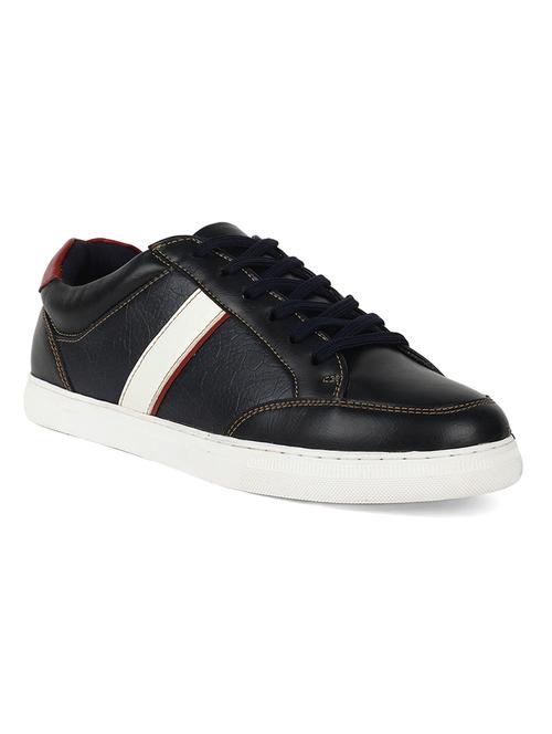 navy blue lace up sneaker - 17291120 - Very Small Image - 1