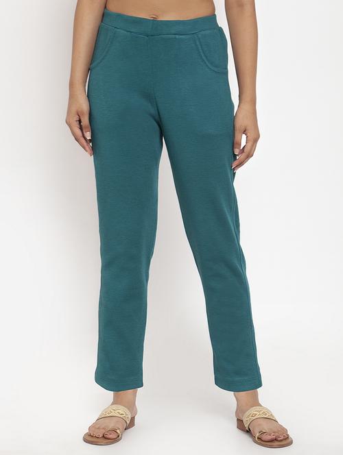 solid straight tapered pant - 17348811 - Very Small Image - 1