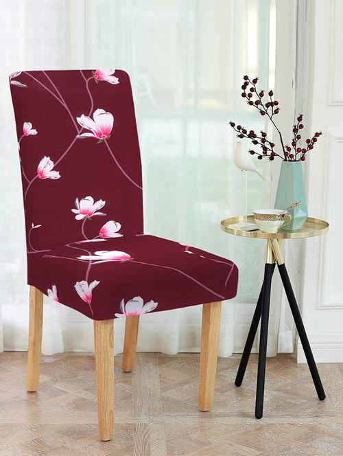 stylish soft elastic chair cover pack of 1 - 17402956 - Very Small Image - 1