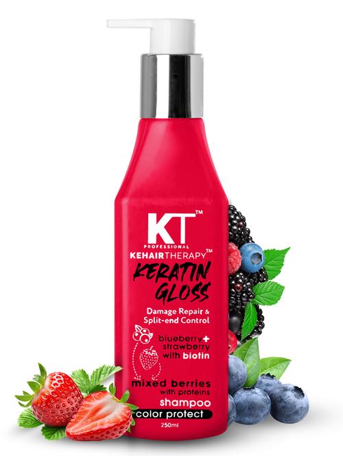 keratin gloss damage repair & split end control shampoo 250ml - 17416714 - Very Small Image - 1