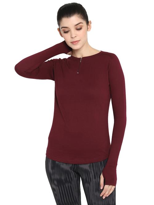 women's plain round neck t-shirt - 17525897 - Very Small Image - 1