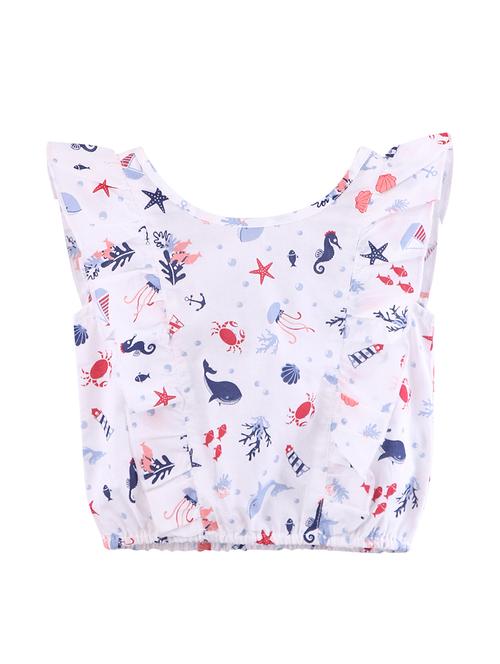 white cotton regular top - 17544107 - Very Small Image - 1
