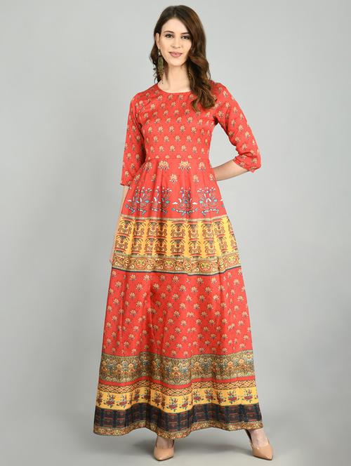 floral maxi dress - 17566555 - Very Small Image - 1