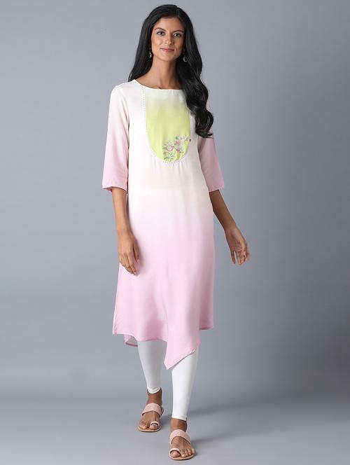 women's asymmetric kurta - 17627318 - Very Small Image - 1