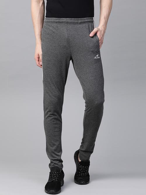 grey side striped full length track pant - 17633129 - Very Small Image - 1