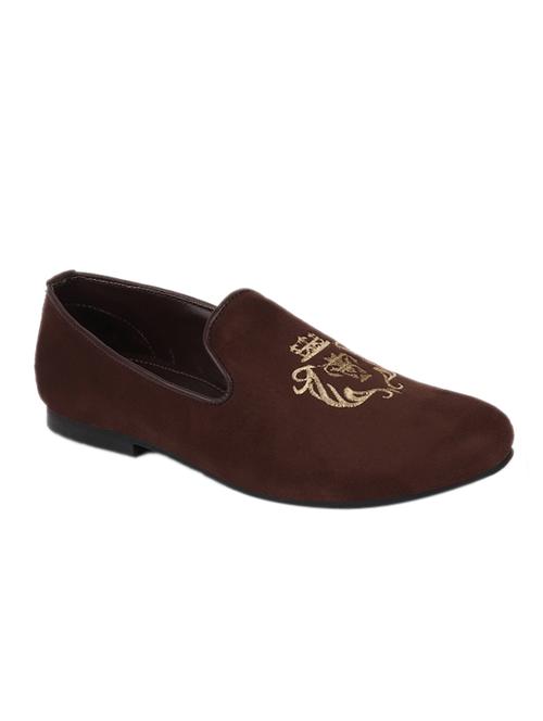 brown pu slip on jutis - 17656771 - Very Small Image - 1