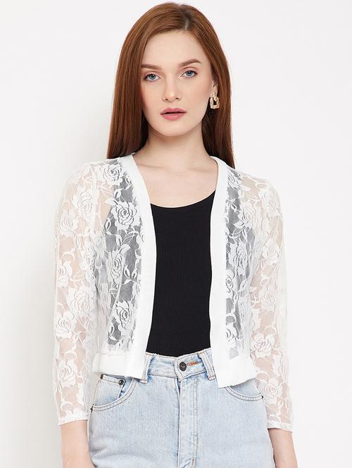 solid lace shrug - 17750905 - Very Small Image - 1