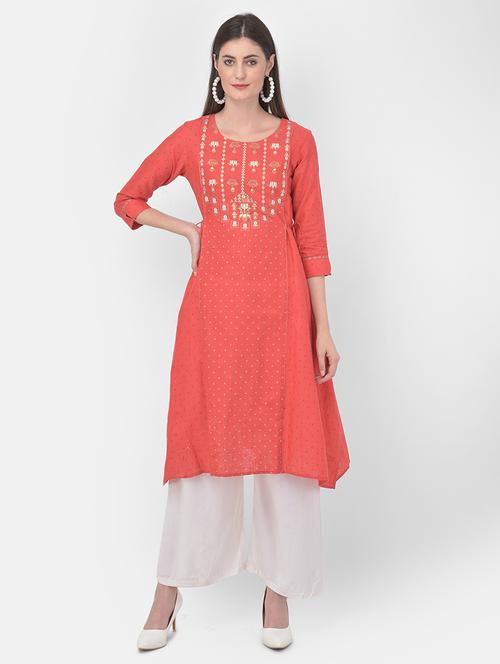women's a-line kurta - 18141349 - Very Small Image - 1