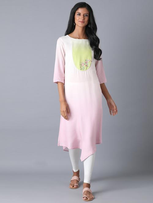 women's asymmetric kurta - 18231888 - Very Small Image - 1