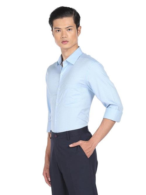 mens checks formal shirt - 18256688 - Very Small Image - 1
