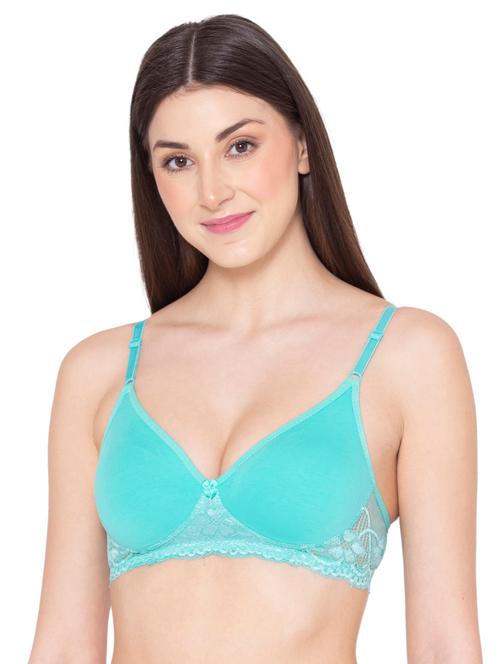 green solid regular bra - 18277394 - Very Small Image - 1