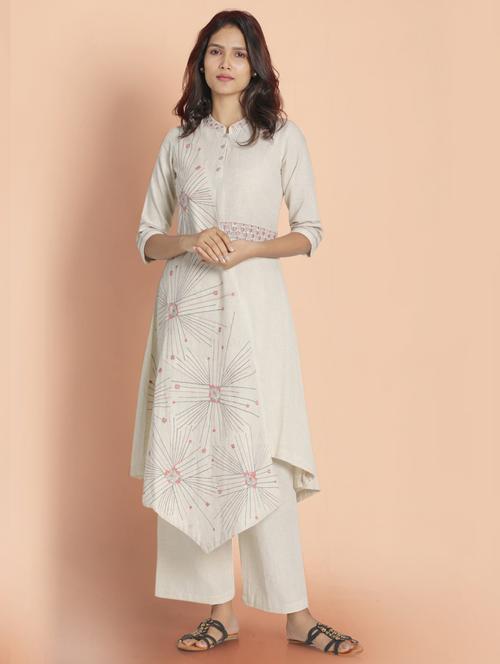 women's asymmetric kurta - 18286690 - Very Small Image - 1