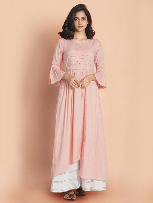 women's asymmetric kurta - 18287617 - Very Small Image - 1
