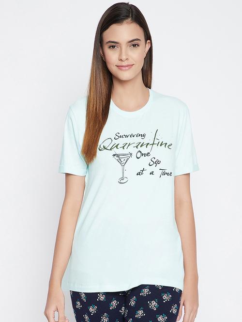 round neck solid tee - 18323967 - Very Small Image - 1