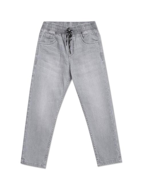 boy's plain slim fit jeans - 18366390 - Very Small Image - 1