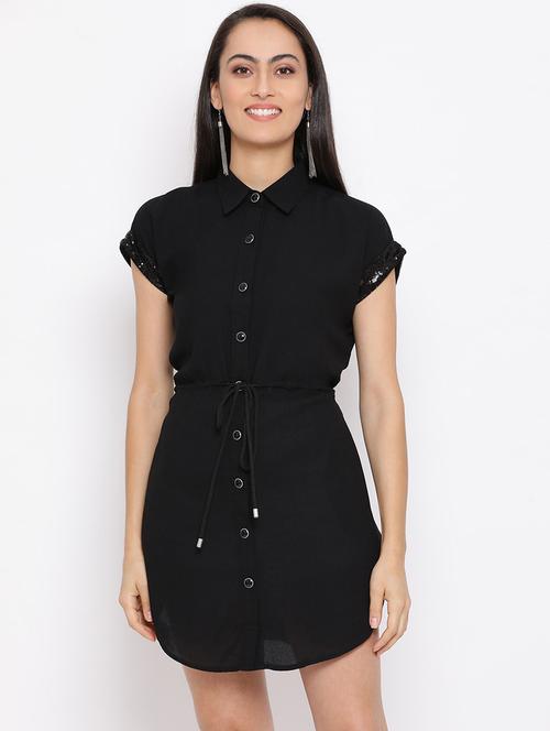 women's shirt mini dress - 18396448 - Very Small Image - 1
