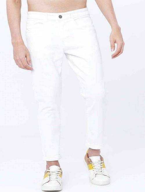 mens skinny fit plain jeans - 18402597 - Very Small Image - 1