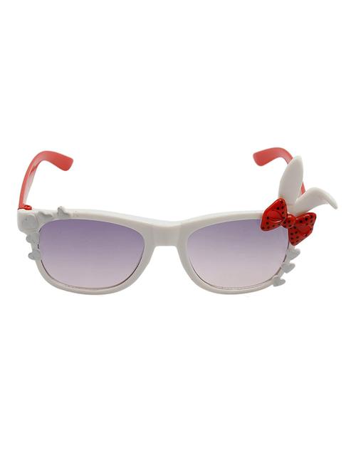 white polycarbonate sunglass - 18407535 - Very Small Image - 1