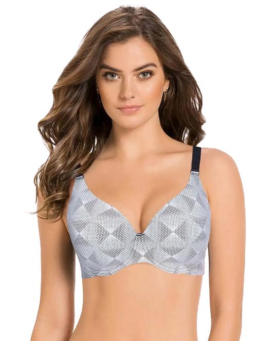 multi colored printed t-shirt bra - 18409653 - Very Small Image - 1