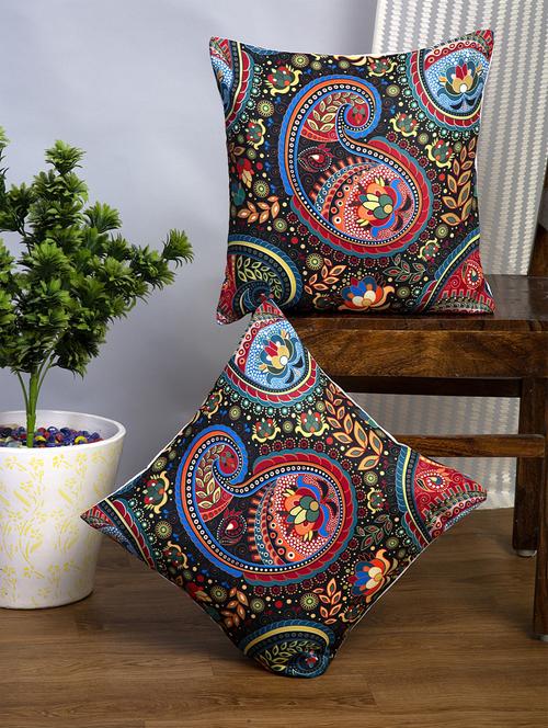 alina decor set of 2 digital printed cushion covers 24 x 24 inch - 18448336 - Very Small Image - 1