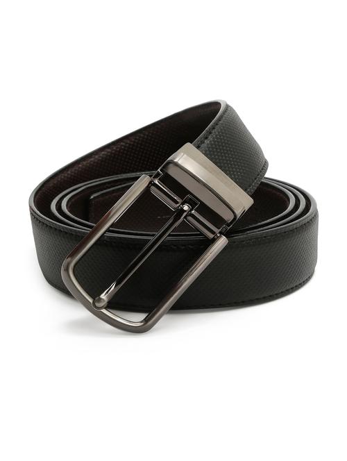 dotted gunmetal leather belt - 18465844 - Very Small Image - 1