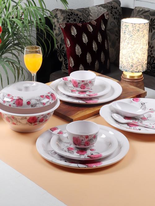 cdi 40 pcs floral dinner set - 18538424 - Very Small Image - 1