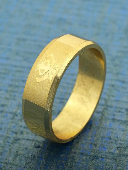gold brass finger ring - 18573998 - Very Small Image - 1