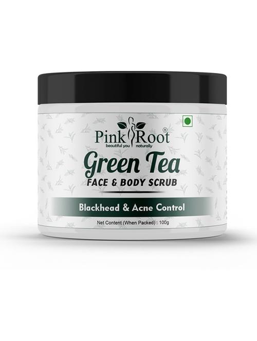 green tea face & body scrub 100gm - 19102872 - Very Small Image - 1