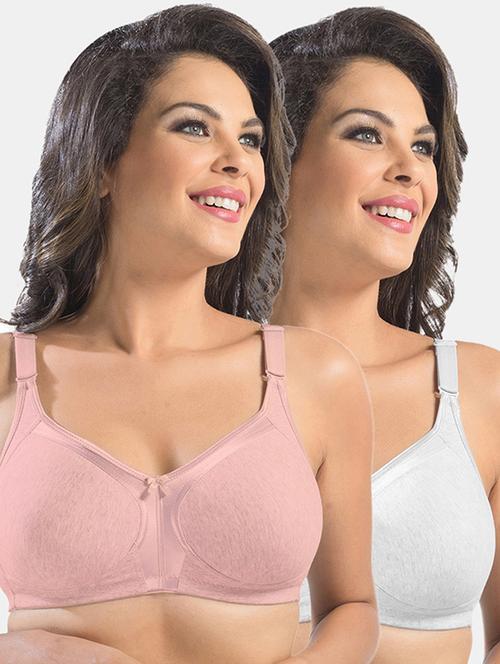 women cotton regular bra combo - 19139620 - Very Small Image - 1