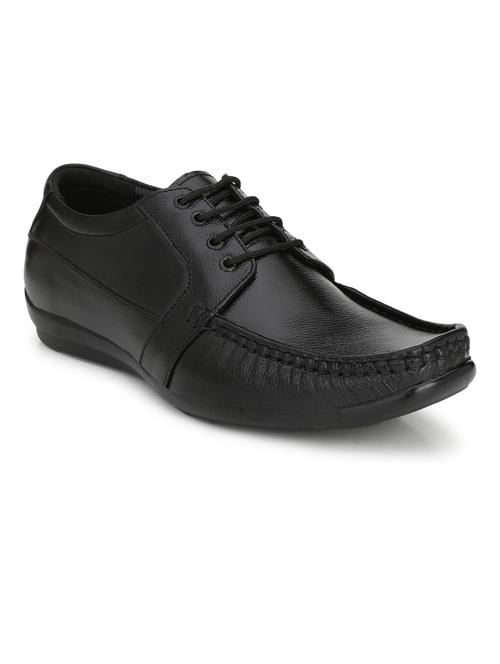 black solid formal shoes - 19190961 - Very Small Image - 1