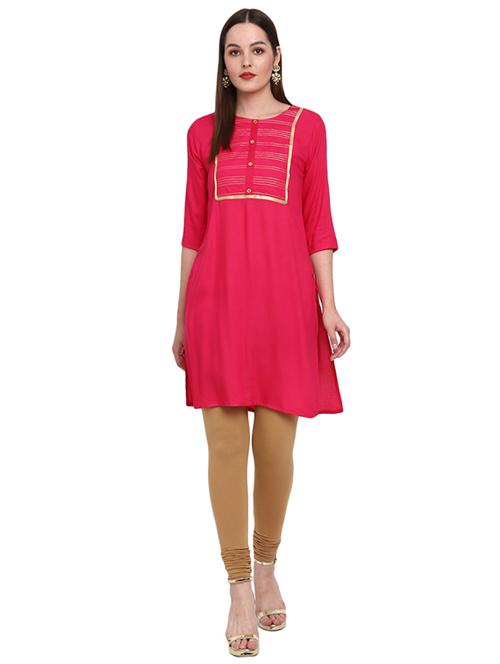 women's a-line kurta - 19226327 - Very Small Image - 1