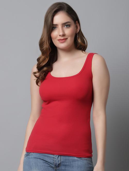 women's tank top scoop neck top - 19337145 - Very Small Image - 1