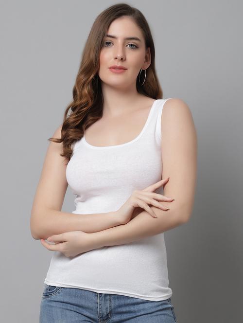 women's scoop neck tank top - 19337146 - Very Small Image - 1