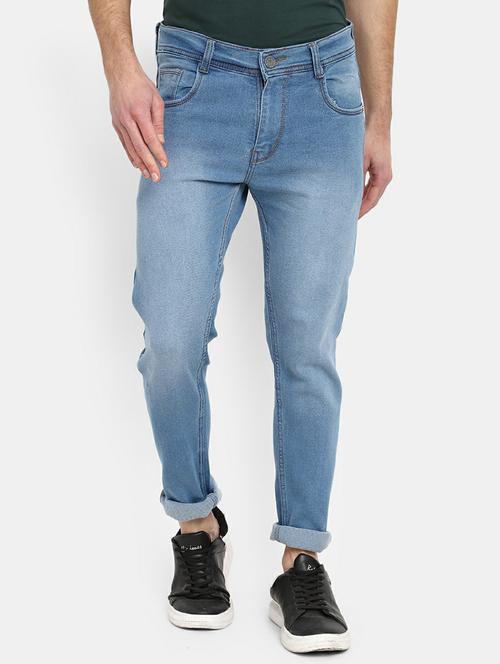 mens slim fit plain jeans - 19596530 - Very Small Image - 1