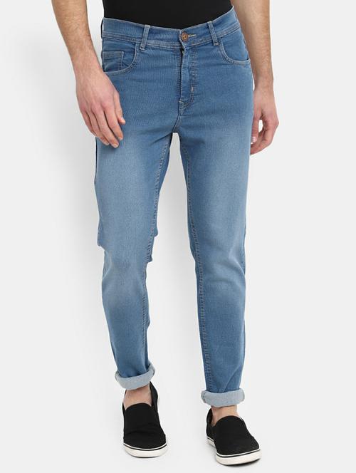 mens slim fit plain jeans - 19596552 - Very Small Image - 1